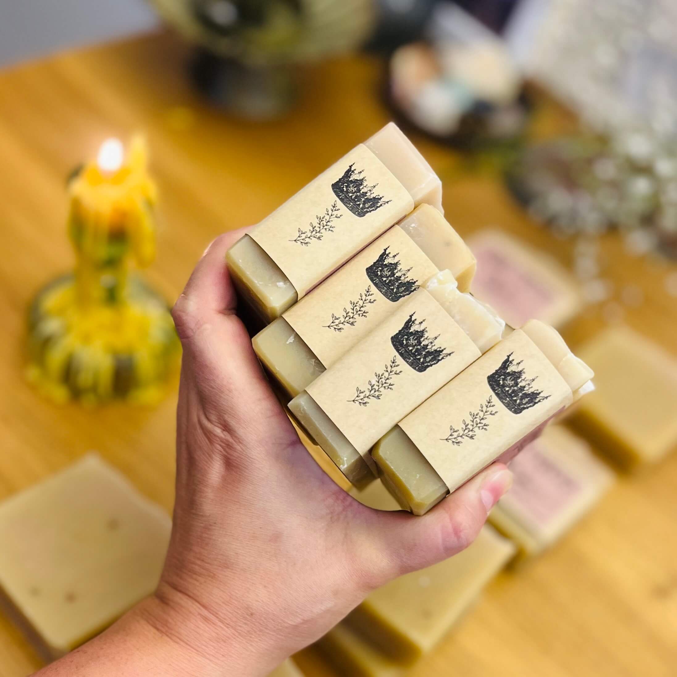 סַבּוֹן לְבוֹנָה זַכָּה (סבון פנים) – תמונה 4